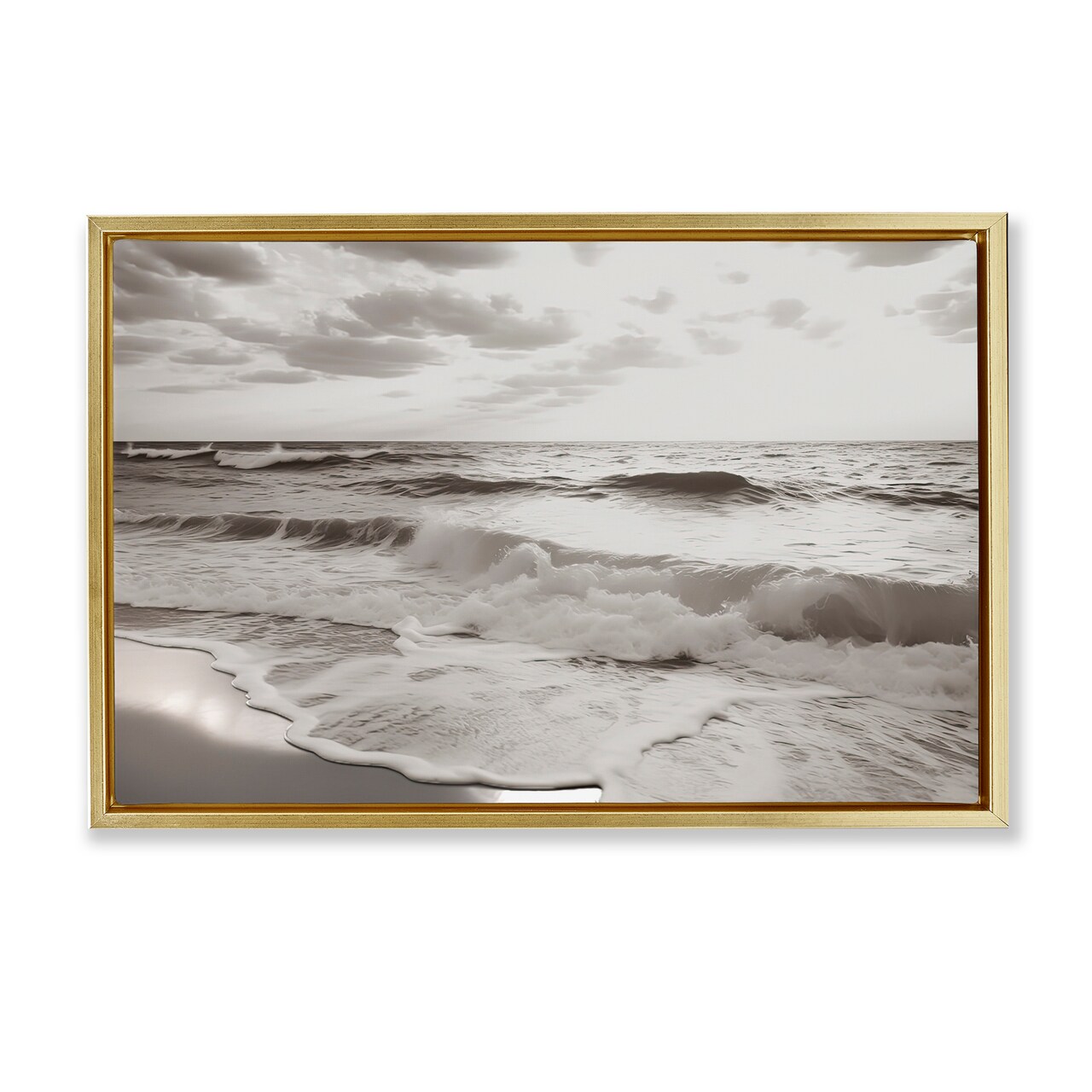 Stupell Industries Beach View Reverie Floating Frame, design by Decent Exposures